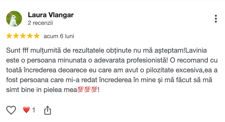 Recenzie clientă Epil VIP